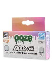 Thumbnail for Ooze Booster Onyx Atomizer | Pack of 5 - American 420 SmokeShop