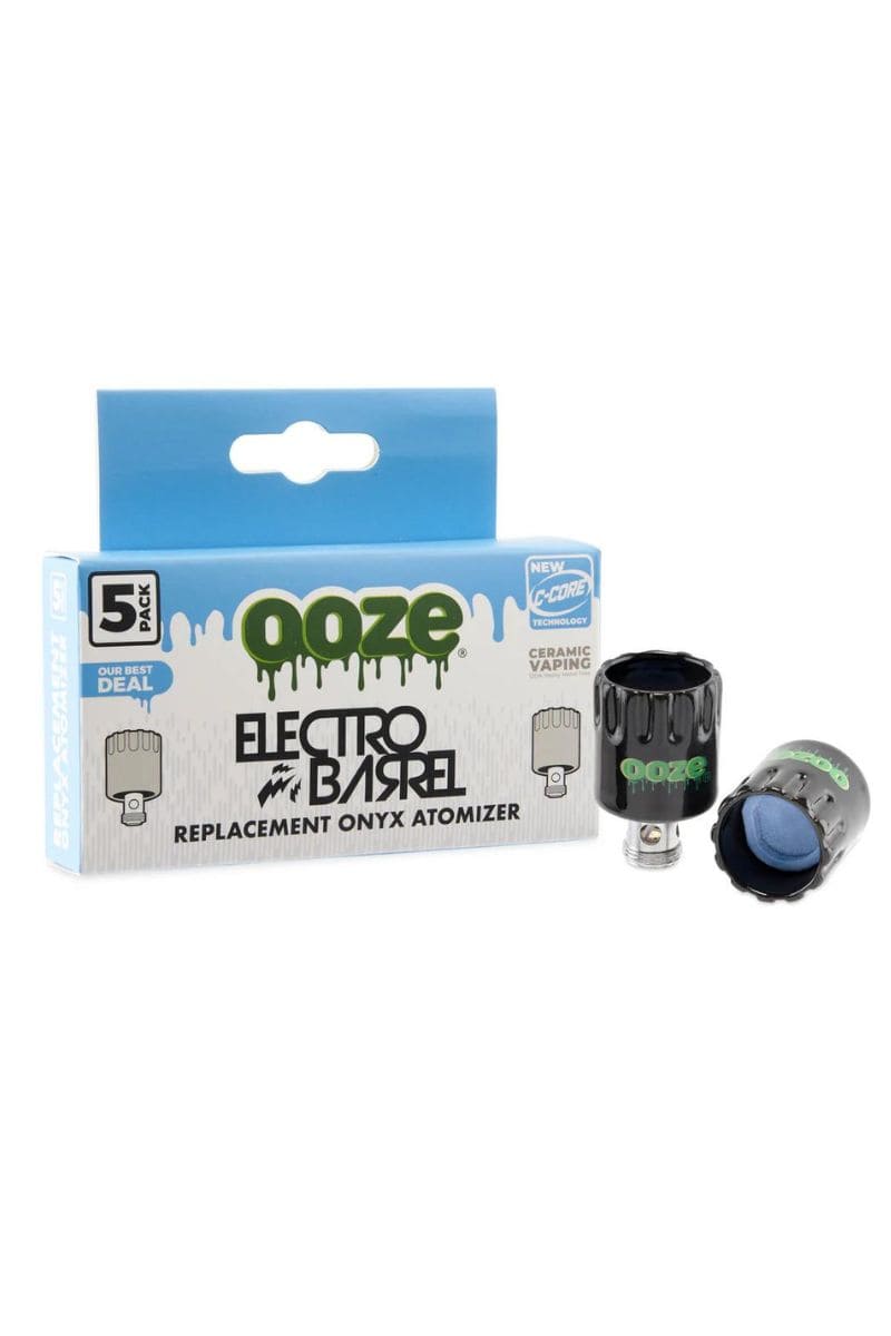 Ooze Electro Barrel Onyx Atomizer (Pack of 5) - American 420 SmokeShop