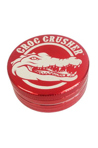 Thumbnail for Croc Crusher 2 Piece Dry Herb Grinder - American 420 Online SmokeShop