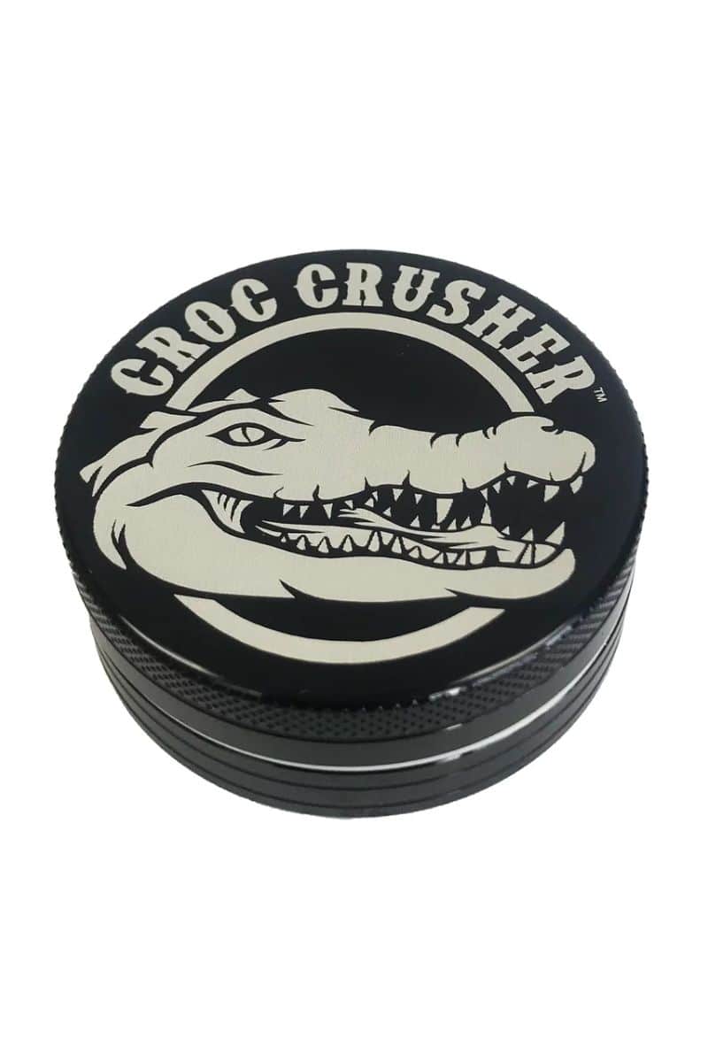 Croc Crusher 2 Piece Dry Herb Grinder - American 420 Online SmokeShop