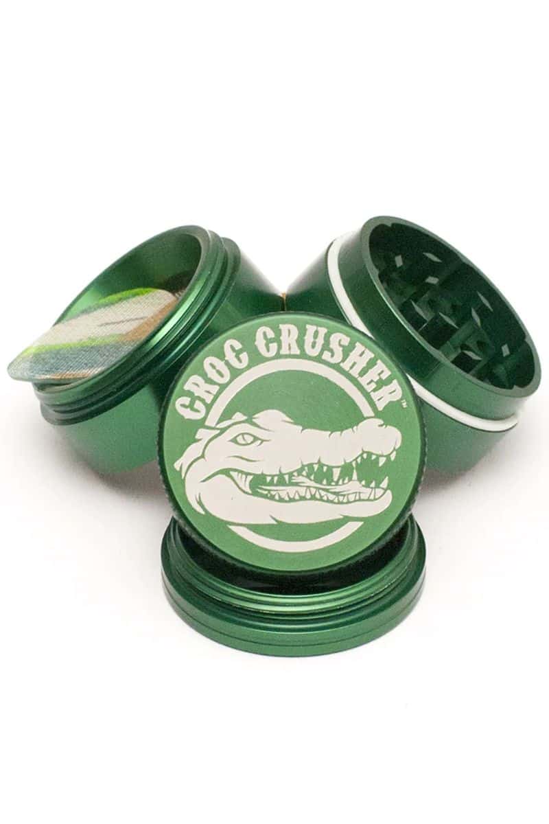 Croc Crusher 4 Piece Herb Grinder - American 420 Online SmokeShop