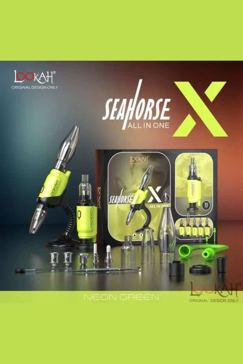 Lookah SEAHORSE X All in One WAX Vaporizer - American 420 Online SmokeShop
