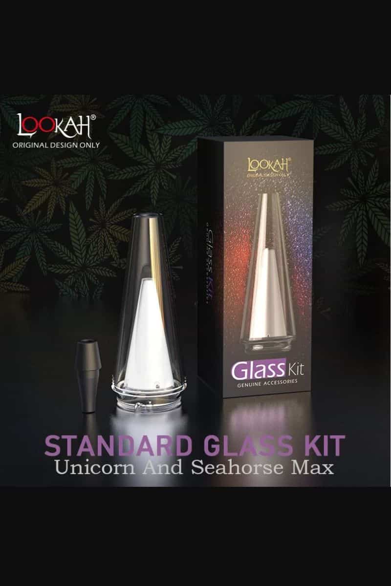 Lookah UNICORN and SEAHORSE Max Glass Attachment Kit - American 420 Online SmokeShop
