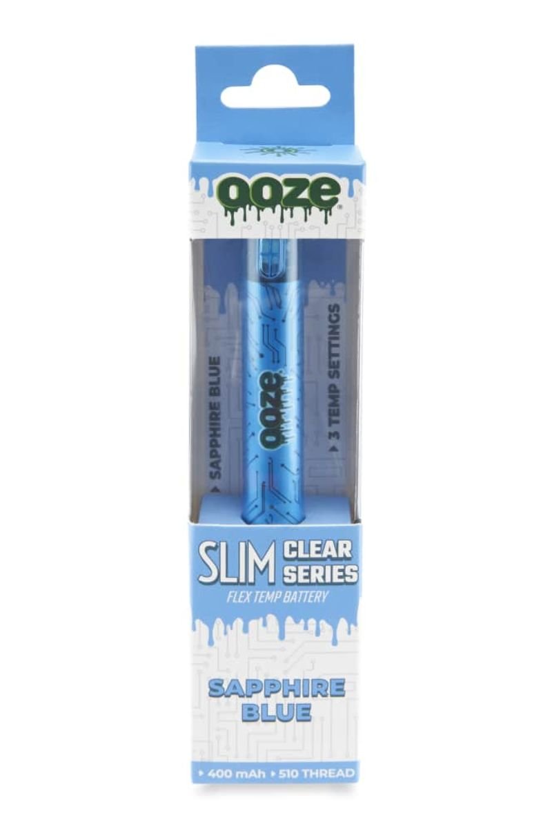 Ooze Life SLIM Clear Series 510 Cart Pen Vaporizer - American 420 Online SmokeShop