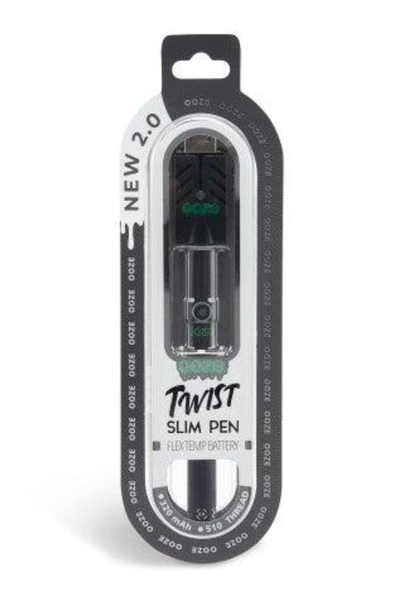 Ooze Life SLIM Twist v2.0 510 Cart Pen Vaporizer - American 420 Online SmokeShop