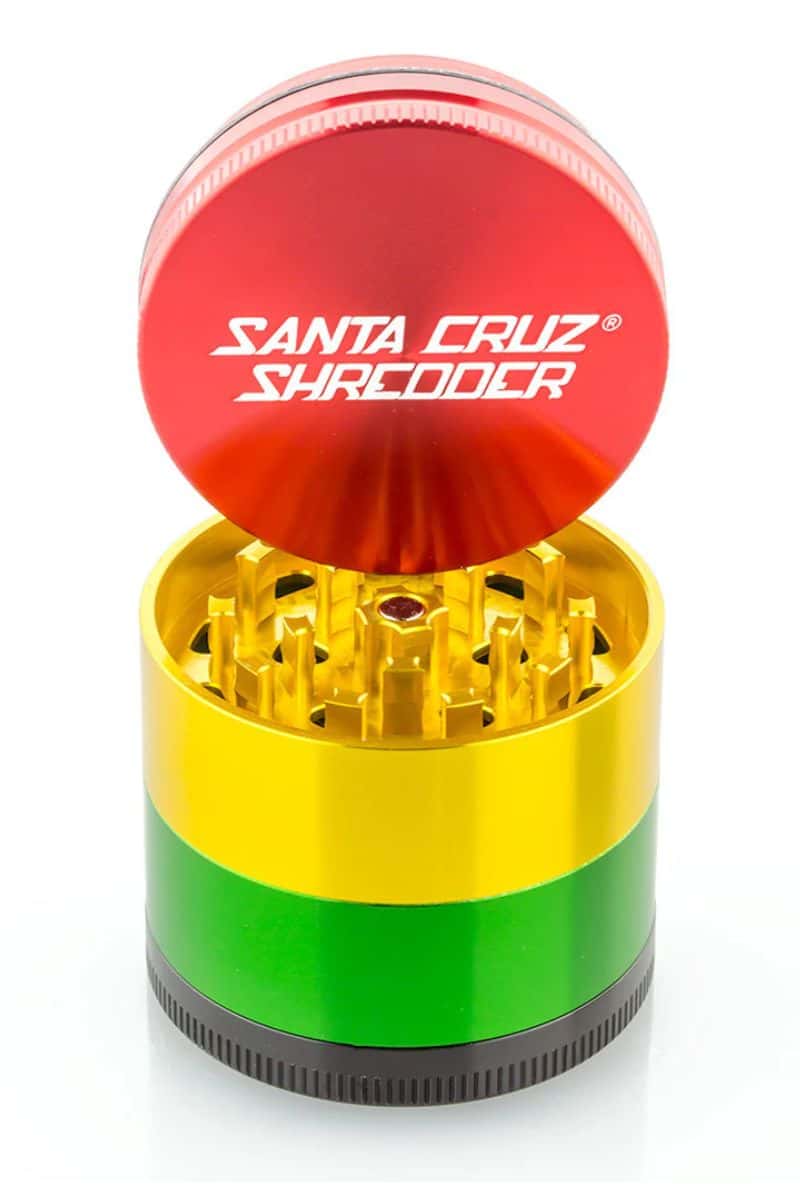 Santa Cruz Shredder 4 Piece Herb Grinder - American 420 Online SmokeShop