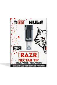 Thumbnail for Wulf Mods RAZR Nectar Tip (2 Packs) - American 420 Online SmokeShop