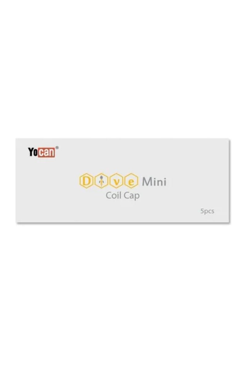 Yocan DIVE Mini XTAL Coil Cap (5 Packs) - American 420 Online SmokeShop