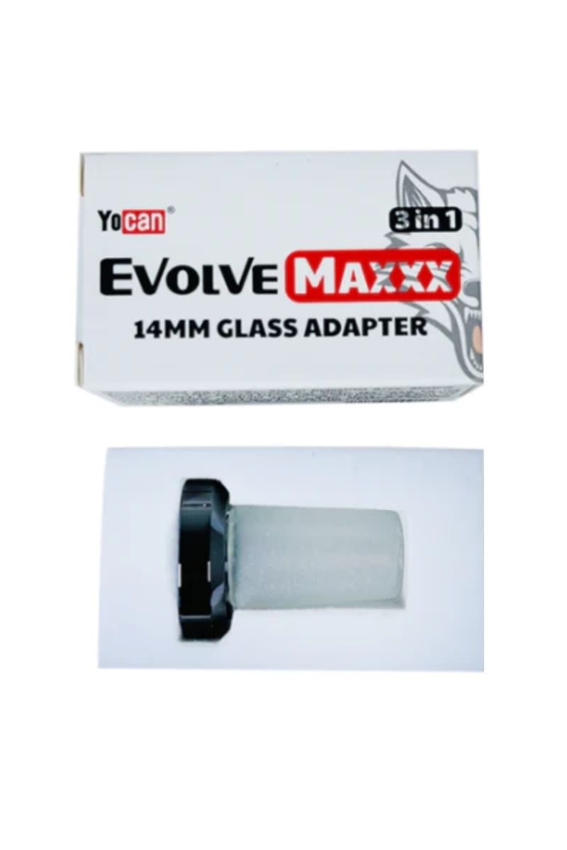 Yocan x Wulf EVOLVE Maxxx Glass Adapter - 14mm - American 420 Online SmokeShop